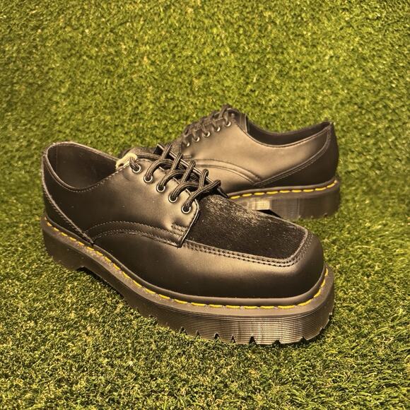 Dr.Martens Quad 5i Bex Square Pny Low Black Men's Size 8 - Picture 1 of 7